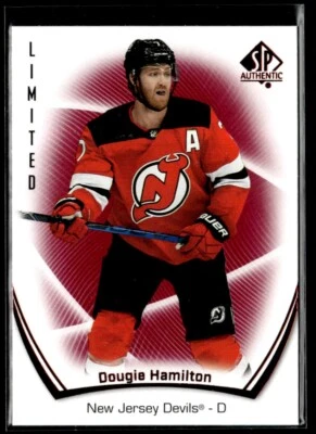 2021-22 Sp Authentic limited red Dougie Hamilton #32 H4R2H - Image 1 of 2