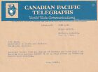 1950 Télégraphie télégraphique Canadien Pacifique de Sudbury, Ontario