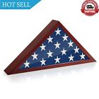 Americanflat Large Flag Box Display Case for Burial Flag - Fits a Folded 5' x...