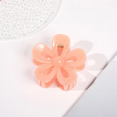 Mujeres Niñas Flor Grande Pinza para el Pelo Clip Agarre Esmerilado Grande Horquilla Prendas para la cabeza Foto 1 de 4