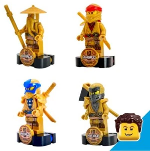 LEGO NINJAGO ★ Złote ninja z akcesoriami do wyboru ★ 10 lat Ninjago ★ NOWE - Zdjęcie 1 z 7