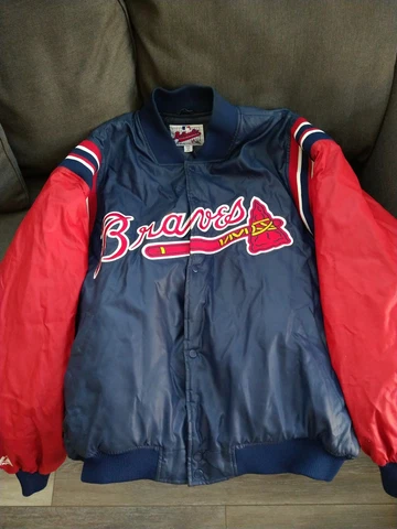 Vintage Atlanta Braves Authentic Majestic Dugout Jacket (Size XXL) 2XL Cover