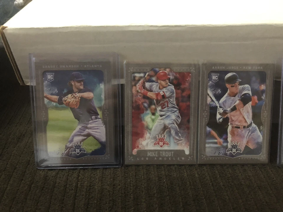 2017 Diamond Kings 带框灰色平行全套 1-175 Judge RC 鳟鱼 Harper — 第 1/3 张图片