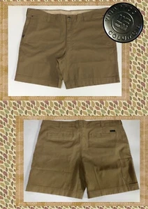 Columbia 44 x 8" Khaki Brown Flat Front Cargo Shorts NWOT. 300119 - Picture 1 of 6