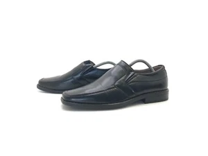 Bottesini Herren Halbschuh Slipper Loafers Comfort Schwarz Gr. 42 (UK 8) - Picture 1 of 8