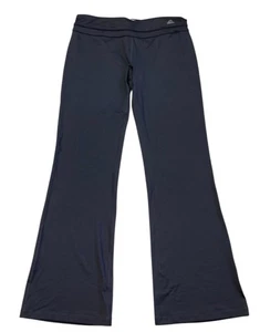 New Adidas adiFIT Womens Training Pants Sz L Black Sports Yoga Athletic Running - Picture 1 of 11