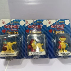 Juego de tres figuras Grimmy de 24k Company en caja 1989 - Imagen 1 de 7