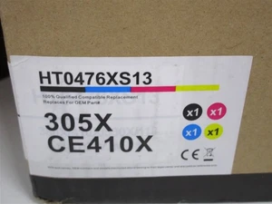 Toner 305X CE410X Black Cyan Yellow Magenta for HP NEW see pics - Picture 1 of 4
