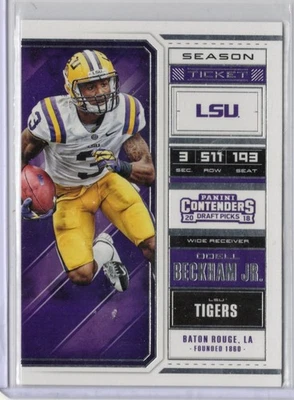 2018 Panini Contenders Draft Picks #77 Odell Beckham Jr. - Image 1 of 2
