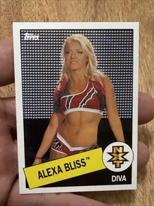2015 Topps Heritage WWE NXT Alexa Bliss Rookie RC #101 NM-MINT - Bild 1 von 9