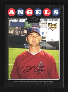 Rich Thompson Los Angeles Angels Topps 2008 Black #62 SN /57 - Picture 1 of 2
