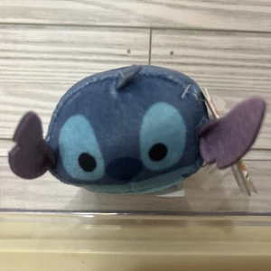 Disney Tsum Tsum Stitch Peluche Imbottito Mini Impilabile 3" NUOVO - Foto 1 di 8