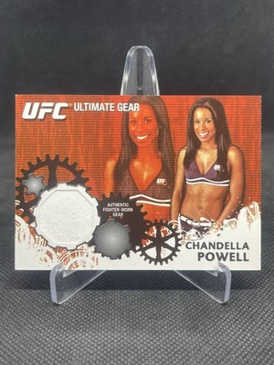 2010 Topps UFC Series 4 Ultimate Gear Relic Chandella Powell #UG-CP Rookie RC - Image 1 of 2