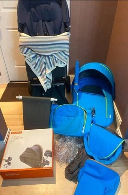 CARRITO STOKKE XPLORY COCHECITO V6 CON ACCESORIOS Foto 1 de 4