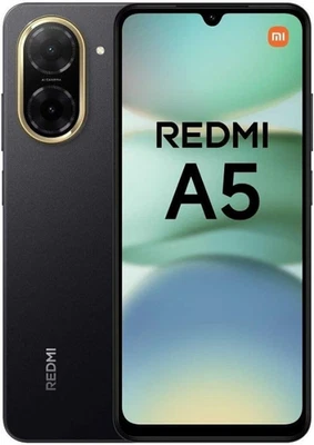 Redmi A5 Smartphone 6.88" 3GB/64GB Dual SIM 4G 5200Mah 15W Negro - Immagine 1 di 4