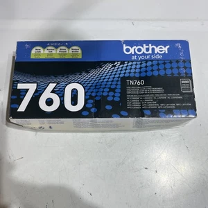 Original! Brother TN-760 Original schwarze Tonerkassette mit hoher Reichweite HL-L2350DW - Bild 1 von 5