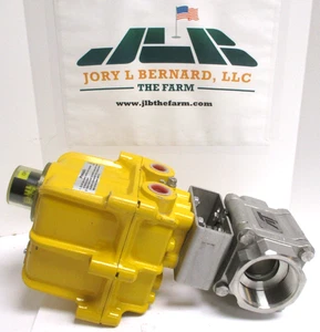 AT, 2" FNPT SST VÁLVULA DE BOLA, 8R2"600, con ACTUADOR ELÉCTRICO HKC, EXCEDENTE - Imagen 1 de 10