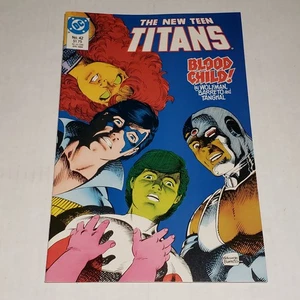Nuovo Teen Titans #42 DC Comics 1988 Blood Child spedizione combinata - Foto 1 di 2