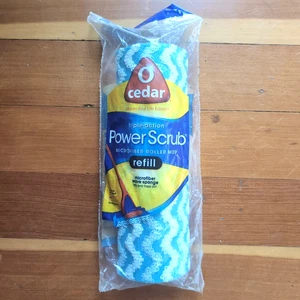 O Cedar Roller Mop Repuesto Microfibra Power Scrub Wave Esponja NUEVO Antiguo Stock Difícil de Encontrar - Imagen 1 de 2