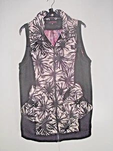 S015  Pomme Rouge Paris Langweste schwarz gemustert Gr.  XXL - Bild 1 von 5