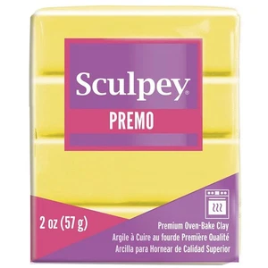 Sculpey Premo Polymer Clay, Sunshine, 2 oz. bar Kitchen - Picture 1 of 1