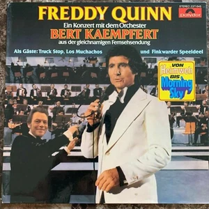 FREDDY QUINN -EIN KONZERT MIT DEM ORCHESTER BERT KAEMPFERT- GERMAN LP SHLAGER - Bild 1 von 4