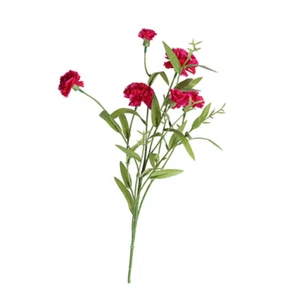 Simulation Carnation Bouquet 6 Heads Faux Flowers for Floral Displays - Picture 1 of 12