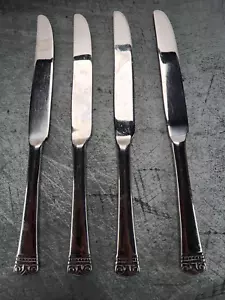 "Lote de 4 cuchillos de cena Oneida Melodia acero inoxidable 18/10 vajilla 9,5" - Imagen 1 de 2