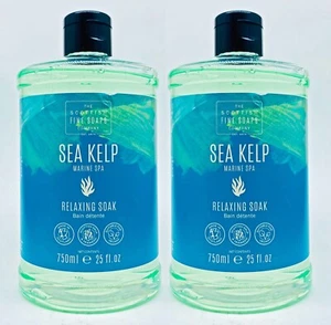 2 Scottish Fine Soaps SEA KELP MARINE SPA Nourishing Body Wash Shower Gel 25oz - Picture 1 of 3