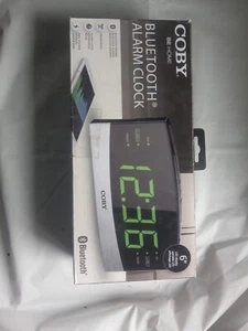 Coby Be Home Bluetooth Alarm Clock Radio - Picture 1 of 3