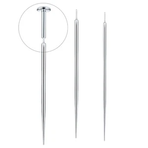 Oveta 3PCS Piercing Taper Insertion Pin Titanium Piercing Taper Pin for Threa... - Picture 1 of 7