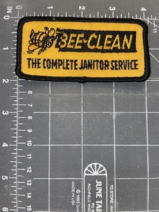 Vintage Bee-Clean The Complete Hausmeister Service Patch Gebäudewartung Kanada - Bild 1 von 11