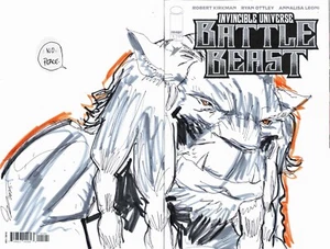 Battle Beast #1 Blank Variant Rodrigues Art - Picture 1 of 1