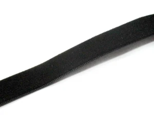 2 m Samtband schwarz 13 mm - Bild 1 von 2