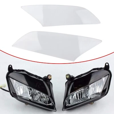 Защитный экран крышка объектива фары для Honda CBR600RR 2007-2012 2008 2009 - Изображение 1 из 4