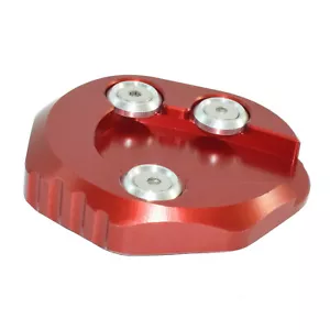 Red Kickstand Side Stand Extension Plate For HONDA CBR150R CBR 150 R 2016-2021 - Picture 1 of 5
