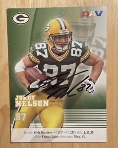Jordy Nelson Authentic Autographed 5x7 Green Bay Packers Super Bowl Champ Rare