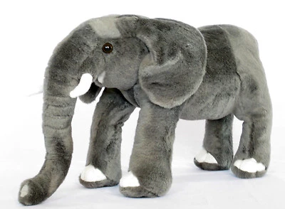 WAGNER STOFFTIERE PLÜSCHTIER PLÜSCH ELEFANT - lebensecht - 78 cm - NEU Plüschelefant Stoffelefant