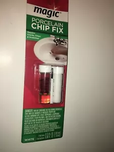 Magic Porcelain 2 Part Epoxy Chip Fix, White Porcelain Sink and Tub Repair - Picture 1 of 1