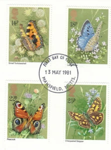 Butterlies GB Usado Mansfield 1981 EN PIEZA (146577) - Imagen 1 de 1