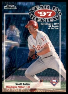 1998 Fleer x Sports Illustrated #196 Scott Rolen 1997 Year In Review - Picture 1 of 2