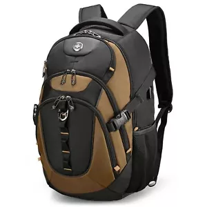 Large Business Laptop Backpack with USB Charging Port for 15.6" Laptops - Picture 1 of 9