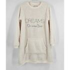 Peaches & Dreams Soft Sherpa Feel Loungewear Nightgown 'Dreams Do Come True' M