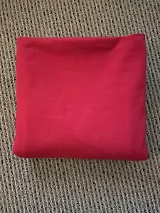 Pottery Barn Kids Bright Red Curtain Panel 44 x 96 Hidden Tab EUC - Picture 1 of 2