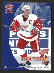 1999 Pacific Trading Cards #6 Crown Royale Steve Yzerman - Bild 1 von 2