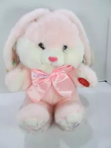 VTG Cuddle Wit Easter Muscial Bunny Rabbit Plush Stuffed Animal W/Tag No Work 92 - Picture 1 of 9