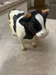 1977 Kenner MILKY The Marvelous Milking Cow General Mills Toy 14” Yellowed As Is - Picture 1 of 13