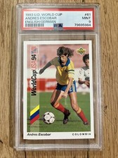 1993 Upper Deck World Cup 94 #61 Andres Escobar English/German PSA 9