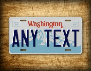 Custom 1990-1998 Washington License Plate ANY TEXT Personalized WA Tag   - Picture 1 of 6