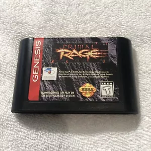 Primal Rage game for Sega Genesis - Tested - works great - FAST FREE SHIPPING - Picture 1 of 4